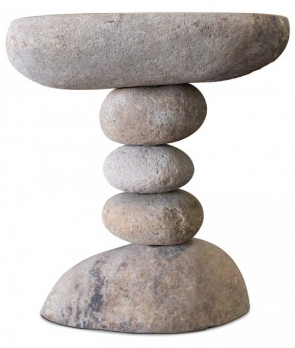 Picture of STACKED STONE SIDE TABLE