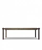 Picture of SUSPENDED IRON COFFEE TABLE WITH WOOD TOP