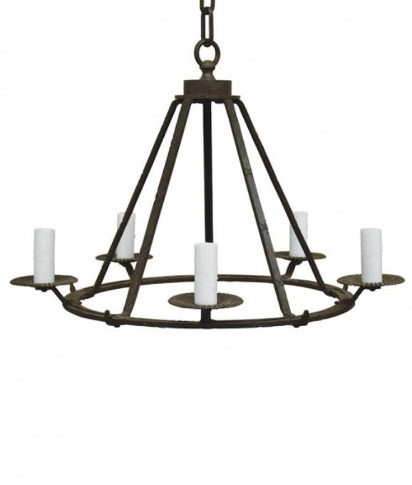 Picture of FERRO IRON CHANDELIER - PETITE