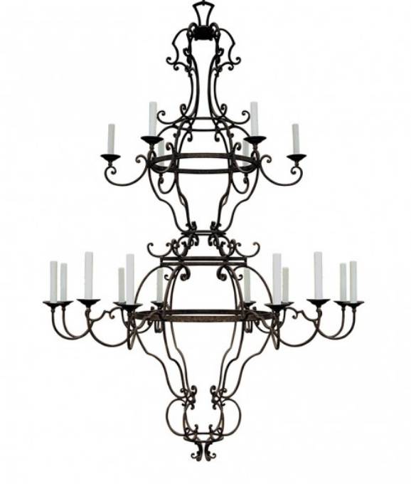 Picture of FONTAINBLEAU CHANDELIER - LARGE