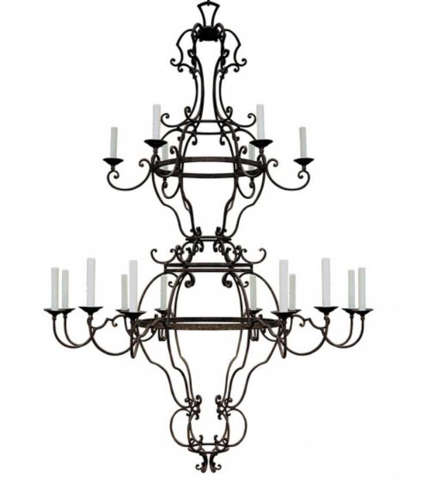 Picture of FONTAINBLEAU CHANDELIER - LARGE
