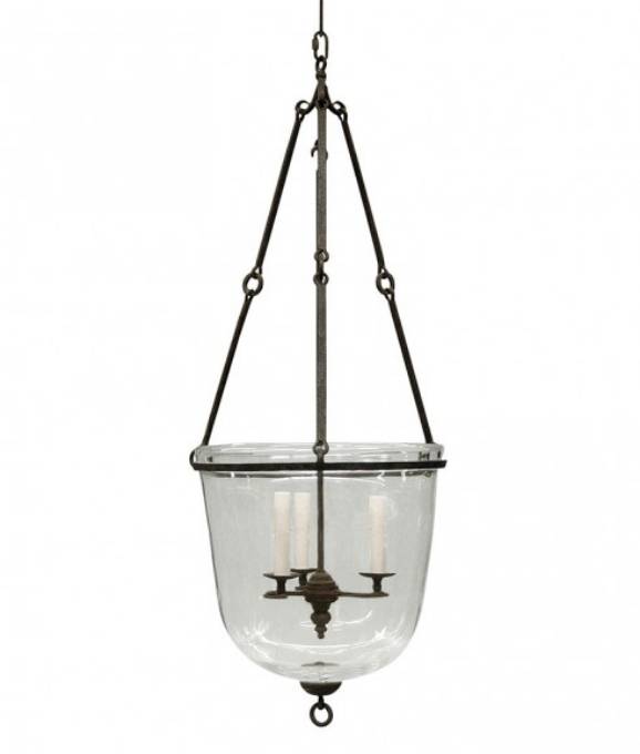 Picture of GLASS BELL JAR LANTERN