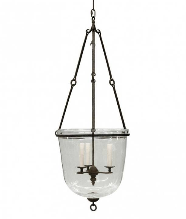 Picture of GLASS BELL JAR LANTERN