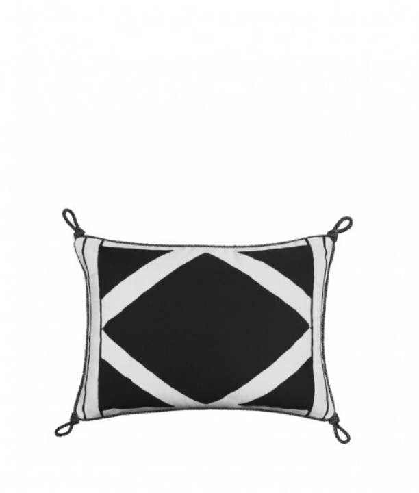 Picture of LATTICE PILLOW - ONYX
