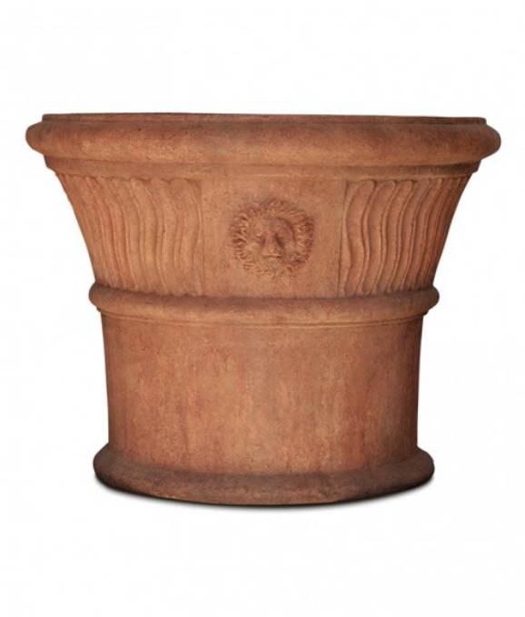 Picture of LION PLANTER - TERRACOTTA