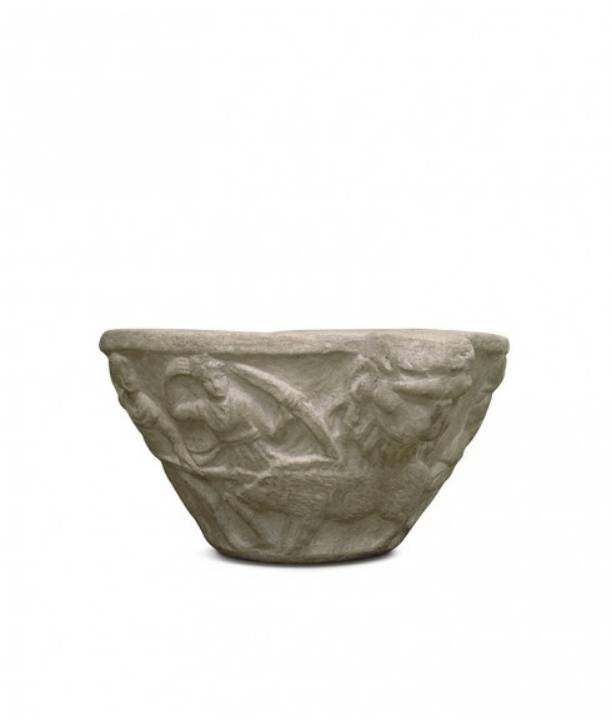 Picture of MORTAR WITH WILD BOAR DETAIL