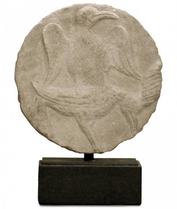 Picture of RAVEN FRIEZE WITH IRON BASE