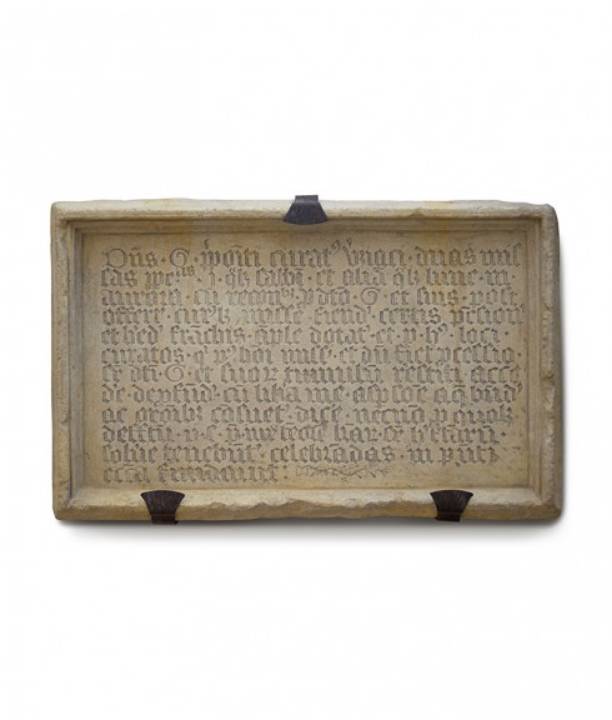 Picture of SAN RAPHAEL PLAQUE WITH IRON BRACKET