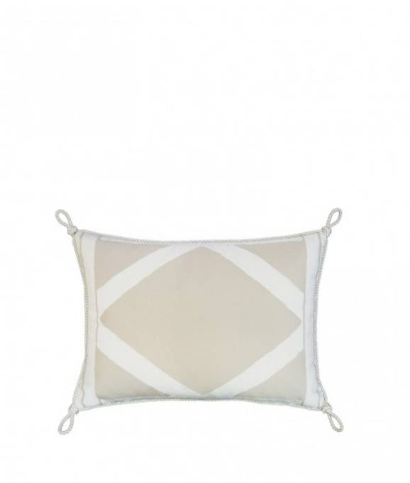 Picture of LATTICE PILLOW - SELENITE
