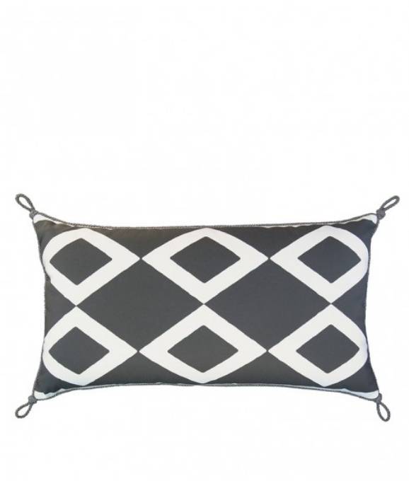 Picture of DIAMOND PILLOW - SLATE