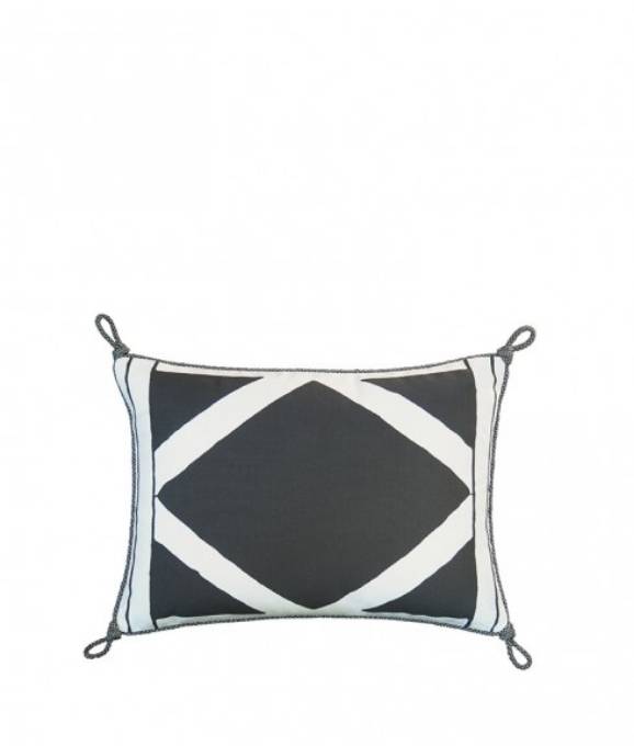 Picture of LATTICE PILLOW - SLATE