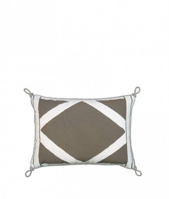 Picture of LATTICE PILLOW - SMOKY QUARTZ