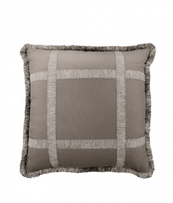 Picture of WINDOW PANE PILLOW - SMOKY QUARTZ