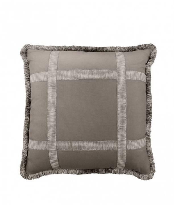 Picture of WINDOW PANE PILLOW - SMOKY QUARTZ
