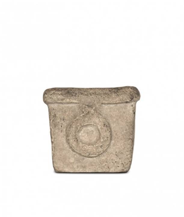 Picture of SQUARE PLANTER WITH RING DETAIL