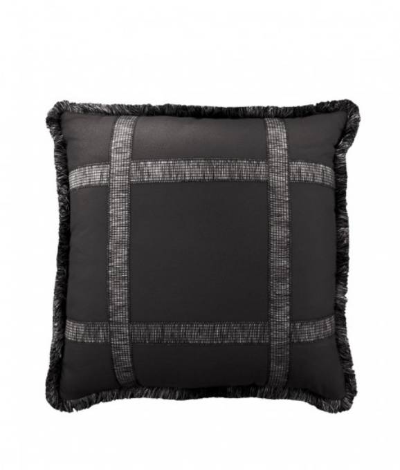 Picture of WINDOW PANE PILLOW - ONYX
