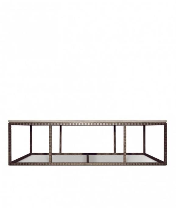 Picture of TAVOLINO WOOD & IRON COFFEE TABLE