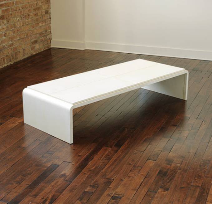 Picture of FRANK LOW VELLUM COFFEE TABLE