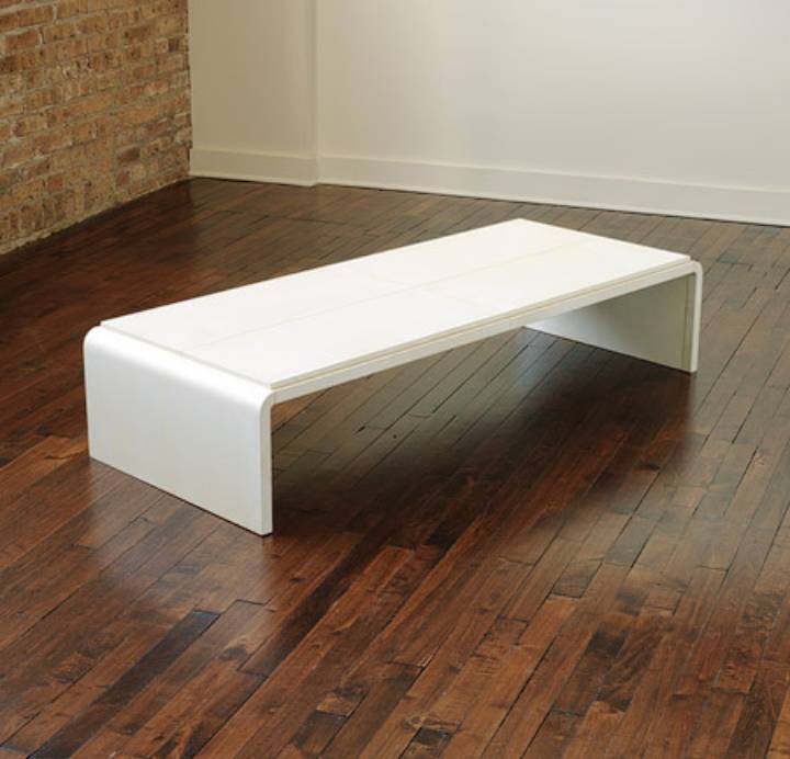 Picture of FRANK LOW VELLUM COFFEE TABLE