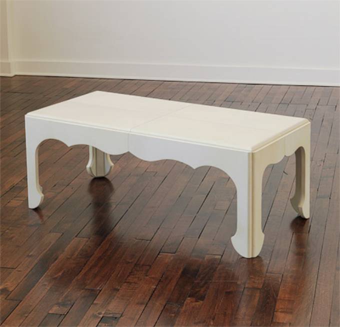 Picture of FRANK ORIENTAL VELLUM COFFEE TABLE