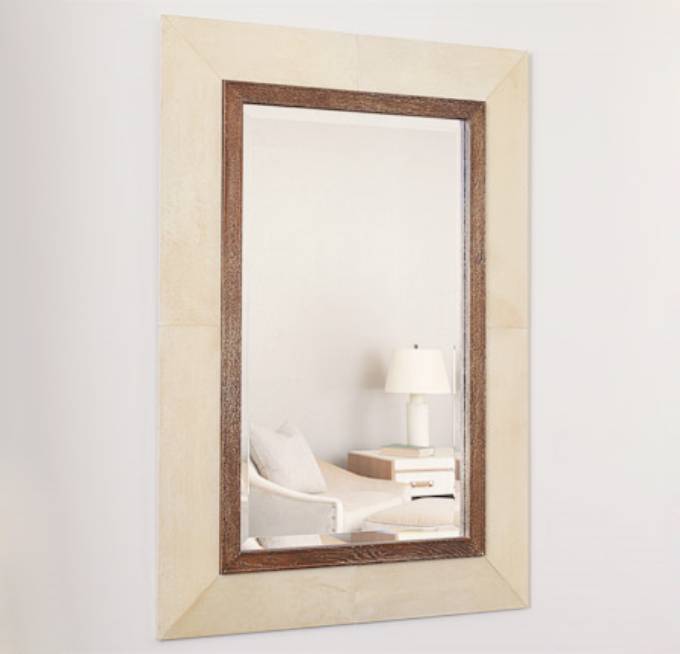 Picture of VELLUM AND OAK MIRROR
