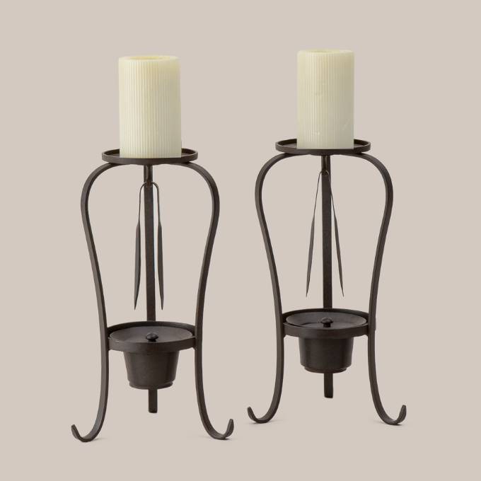 Picture of CHINESE TRIPOD CANDLESTICKS