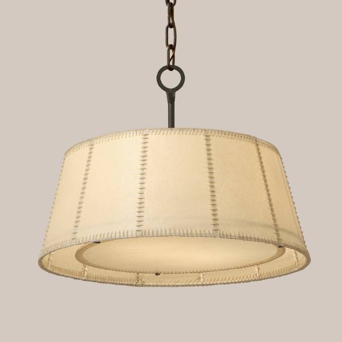Picture of HANGING SHADE FIXTURE W/STITCHING