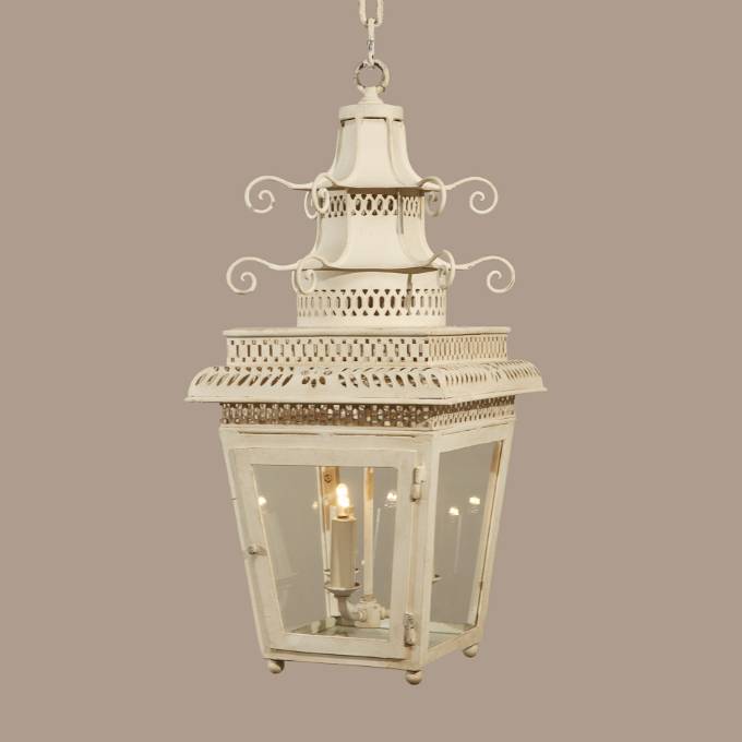 Picture of SMALL CHINOISERIE HANGING LANTERN