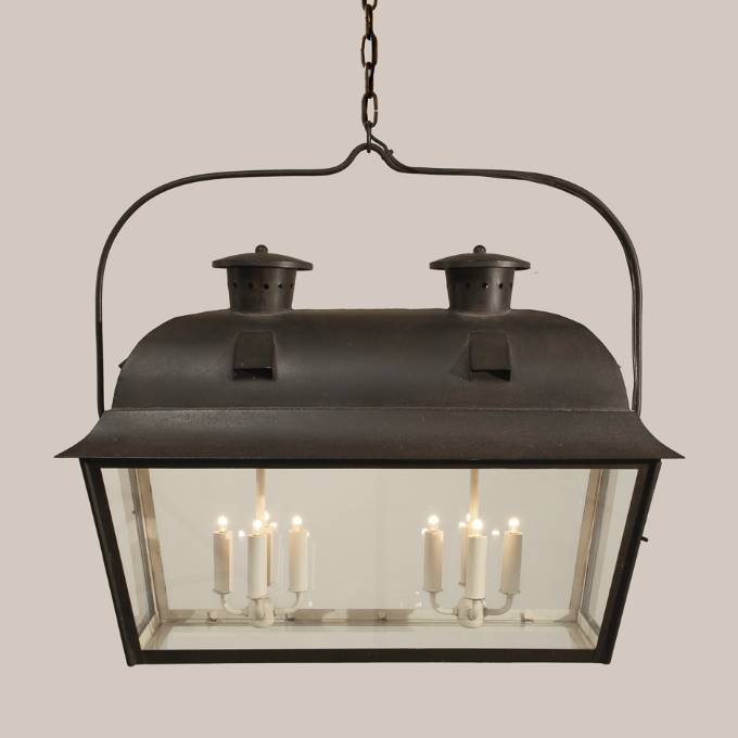 Picture of DOUBLE NANTUCKET HANGING LANTERN