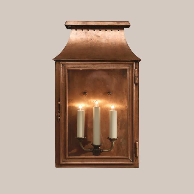 Picture of COPPER MT. VERNON WALL LANTERN
