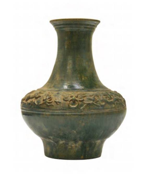 Picture of HAN STYLE JAR WITH RUNNING BEASTS, LARGE, LONG NECK