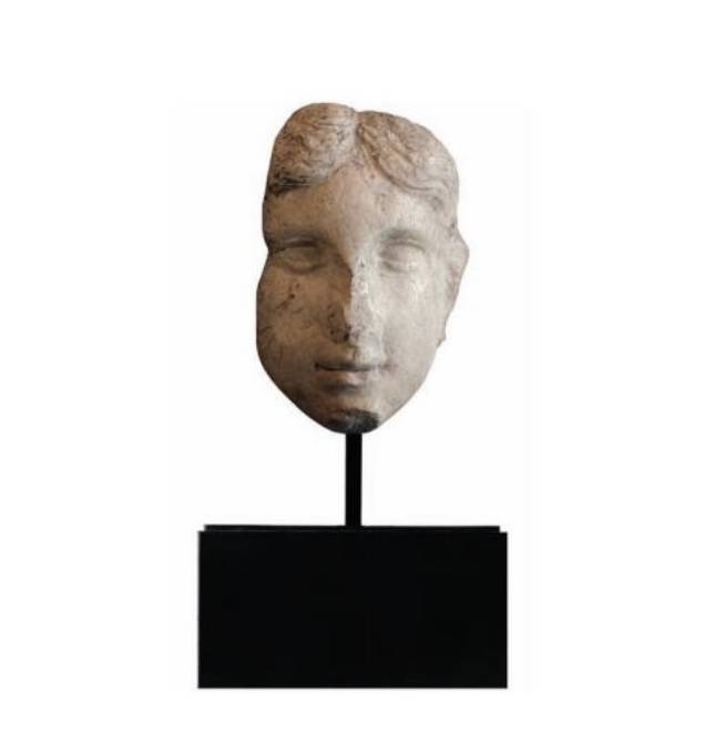 Picture of ROMAN HEAD WITH IRON BASE
