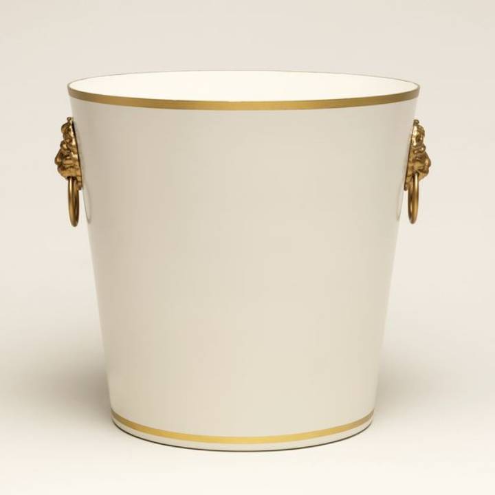 Picture of ROUND WASTE PAPER BASKET, IVORY COLOR