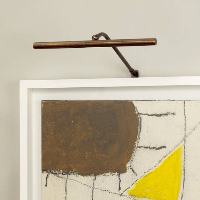 Picture of COLDSTREAM 12" LED PICTURE LIGHT, LIGHT BRONZE, PLUG IN WITH DRIVER