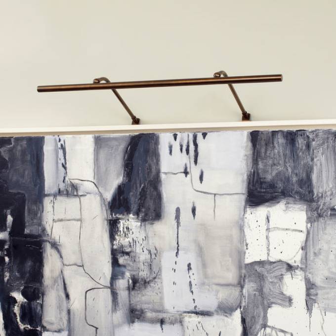 Picture of COLDSTREAM 24" LED PICTURE LIGHT, LIGHT BRONZE, PLUG IN WITH DRIVER