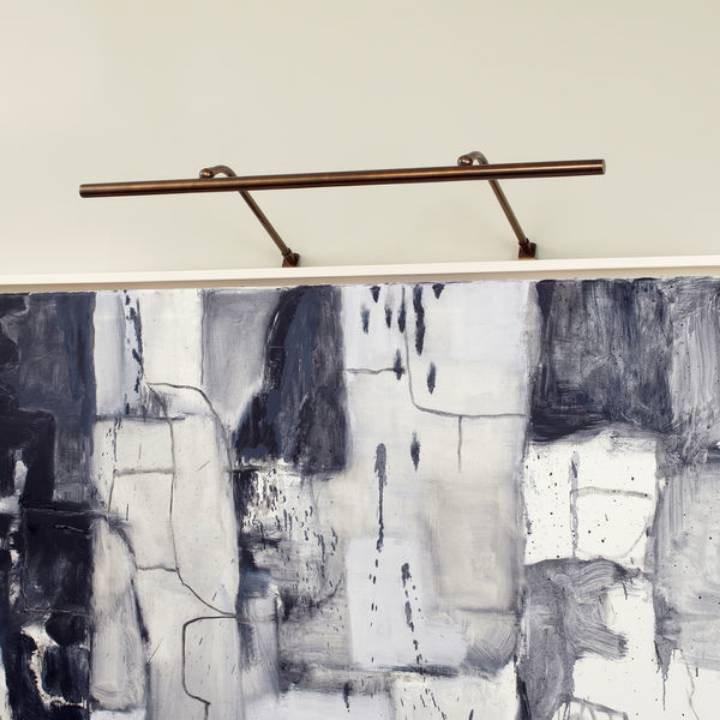 Picture of COLDSTREAM 24" LED PICTURE LIGHT, LIGHT BRONZE, PLUG IN WITH DRIVER