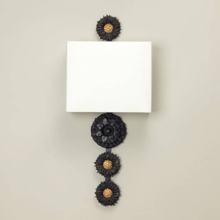 Picture of BURNHAM WALL LIGHT, BRONZE, 2 LIGHTS