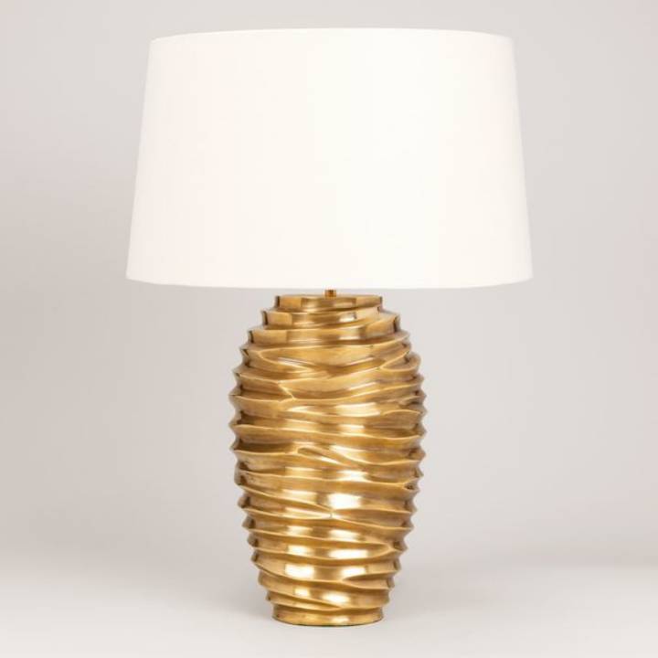 Picture of BOLOGNA TABLE LAMP, BRASS, LARGE