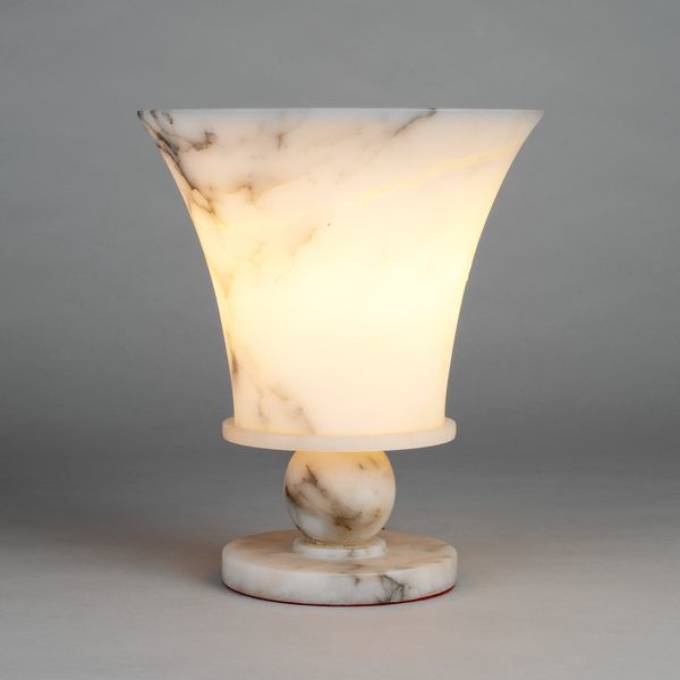 Picture of NOVARA ALABASTER UPLIGHTER TABLE LAMP
