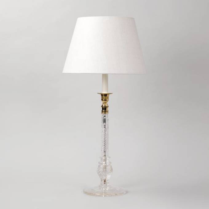 Picture of COLESHILL GLASS CANDLESTICK TABLE LAMP