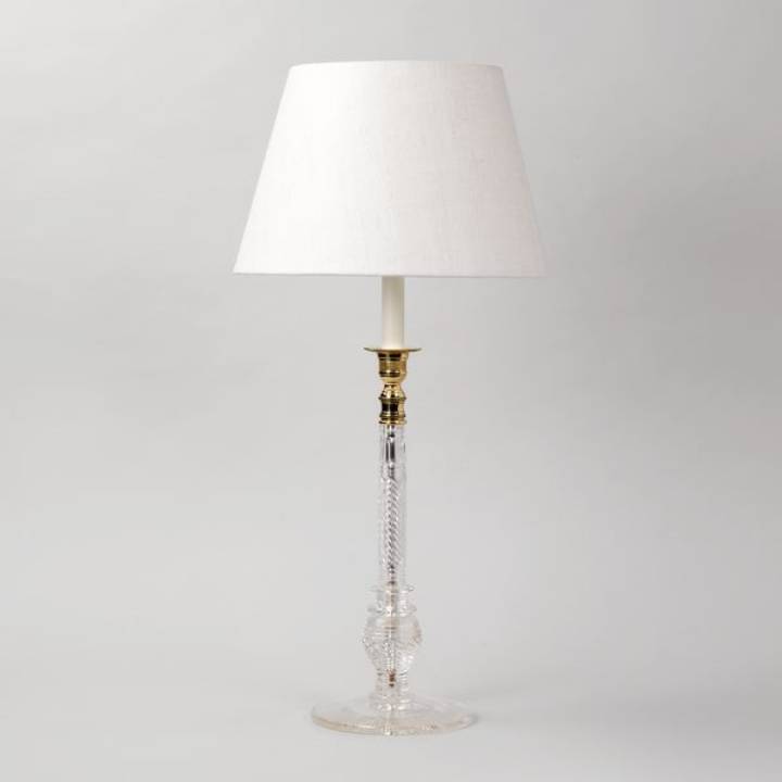 Picture of COLESHILL GLASS CANDLESTICK TABLE LAMP