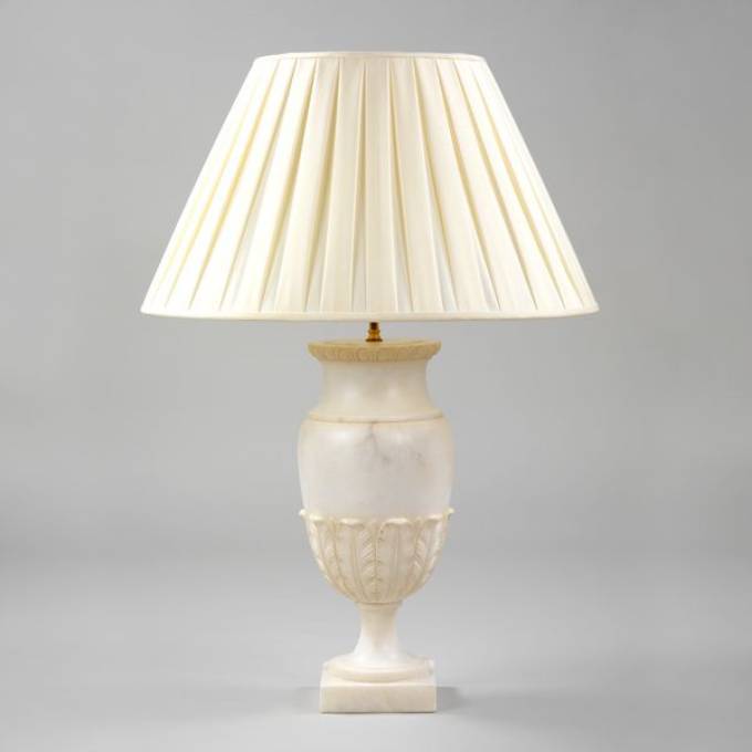 Picture of ALBA LARGE ALABASTER URN TABLE LAMP TABLE LAMP