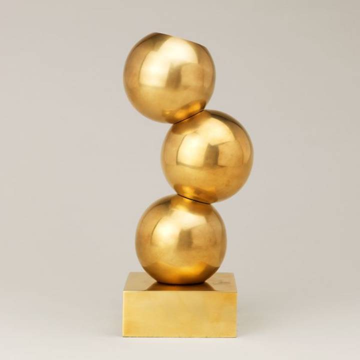 Picture of BUCKLAND UPLIGHTER LED, BRASS.  MR16 BULB INCLUDED