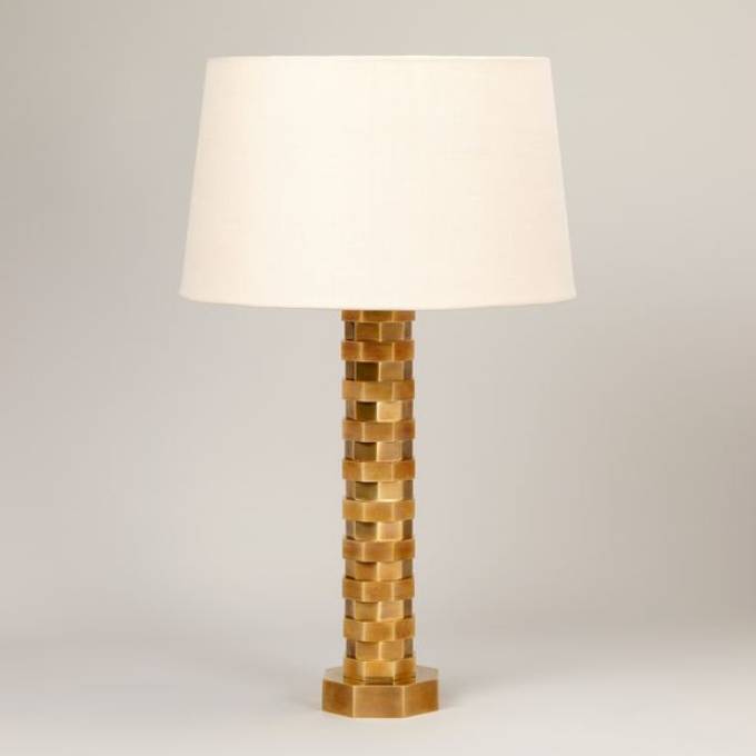 Picture of HEIDELBERG TABLE LAMP, BRASS