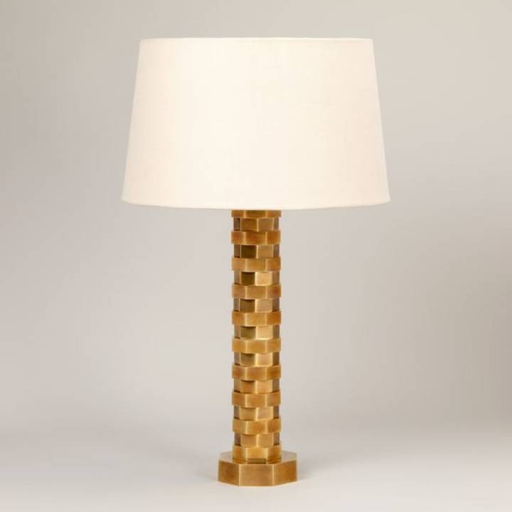 Picture of HEIDELBERG TABLE LAMP, BRASS