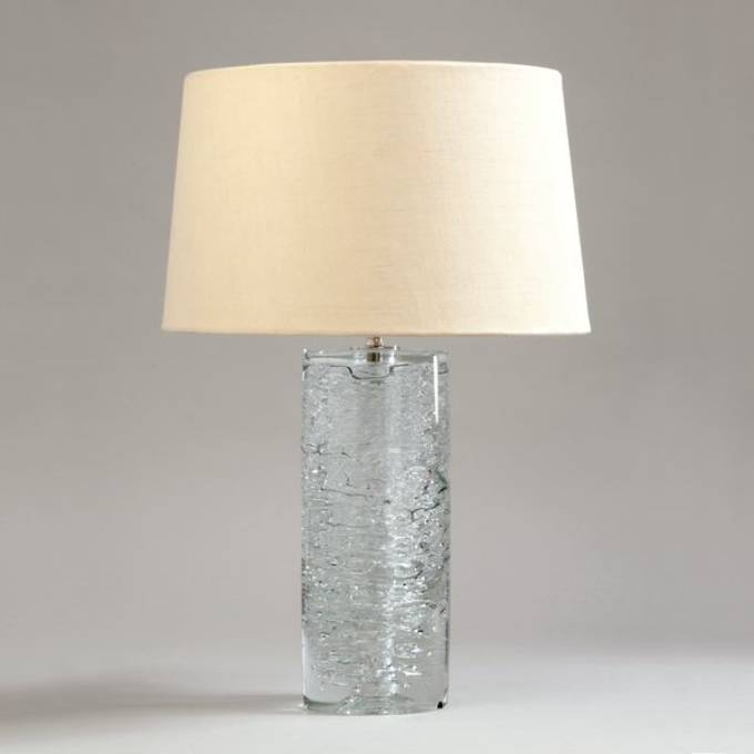Picture of RUTLAND GLASS COLUMN TABLE LAMP