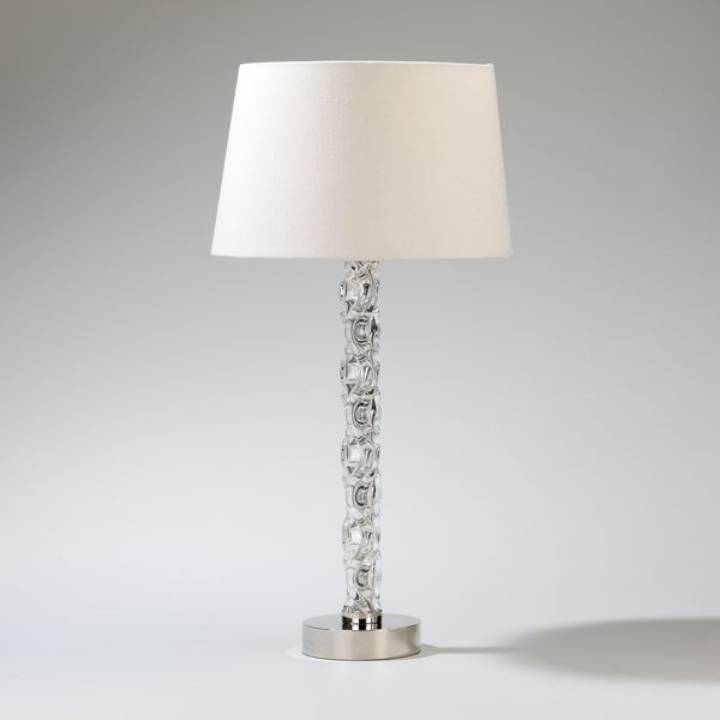 Picture of MERIBEL TWISTED GLASS TABLE LAMP
