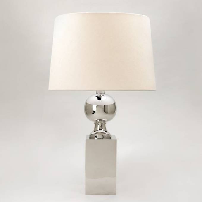 Picture of WOODVILLE TABLE LAMP, NICKEL