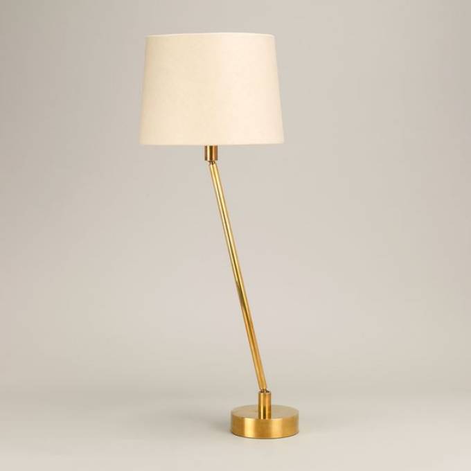 Picture of PISA TABLE TABLE LAMP, SMALL, BRASS