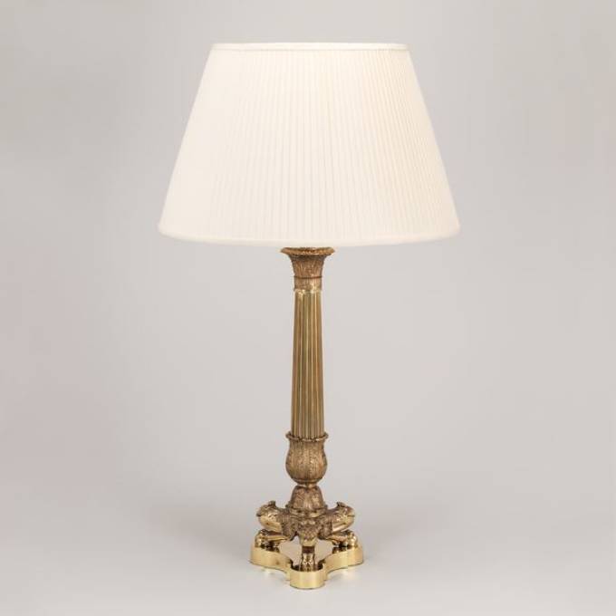 Picture of SALTWOOD TRIPOD TABLE LAMP, BRASS